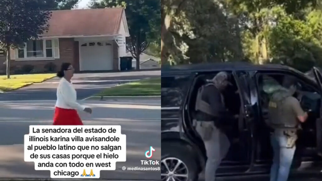 Illinois State Senator Karina Villa Stands Up to Masked Federal Agents in West Chicago: ‘Call Out This Bullsh*t’ Illinois State Senator Karina Villa Stands Up to Masked Federal Agents in West Chicago: ‘Call Out This Bullsh*t’
