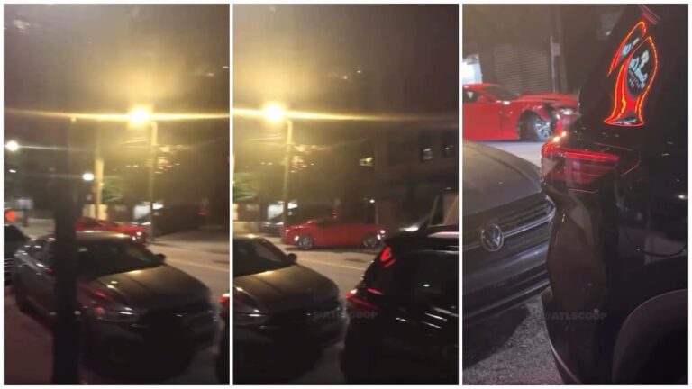 Dangerous Atlanta Driver Shows Off Wild Driving Skills & Finds Out in Viral Clip