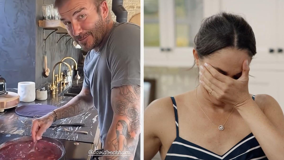 David Beckham ‘Trolls’ Meghan Markle with ‘Actual Jam’: ‘MeGain’s Re-Labeled Crap Is FRUIT SPREAD’