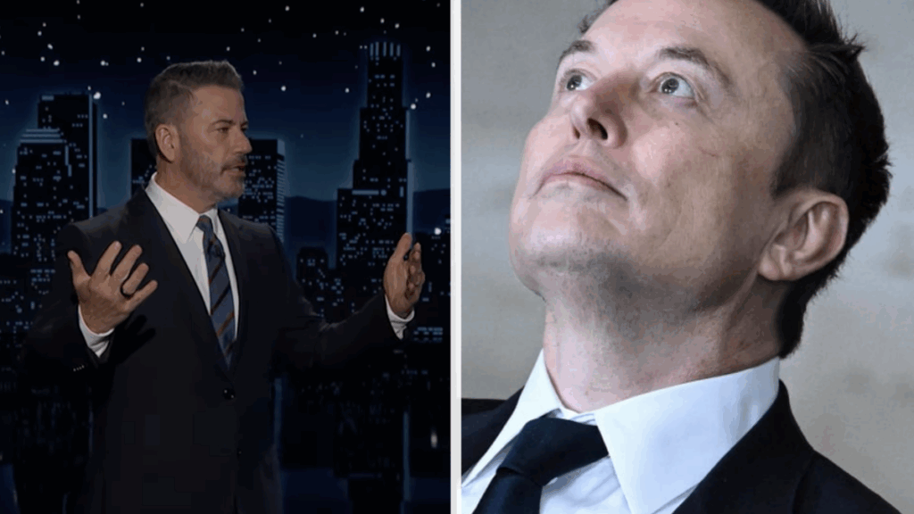 Elon Musk Showed Support for Jimmy Kimmel’s Cause: ‘Make Comedy Legal Again’ Elon Musk Showed Support Jimmy Kimmel's Cause