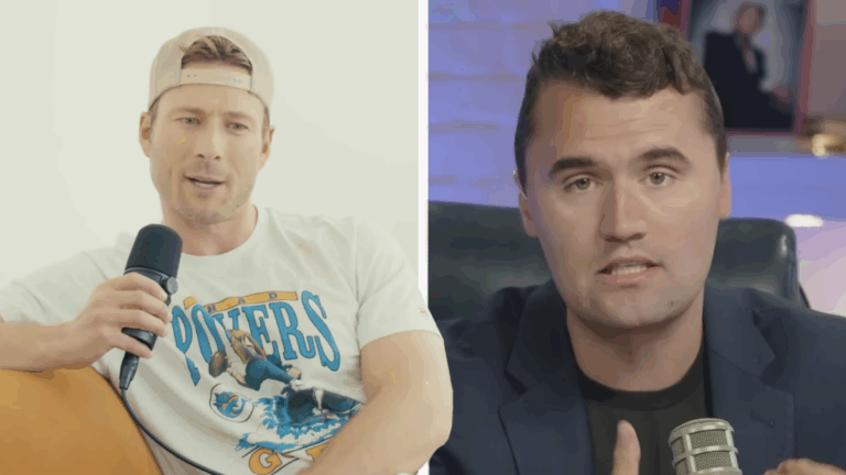 Glen Powell 'Alludes to Charlie Kirk' Seemingly During Interview