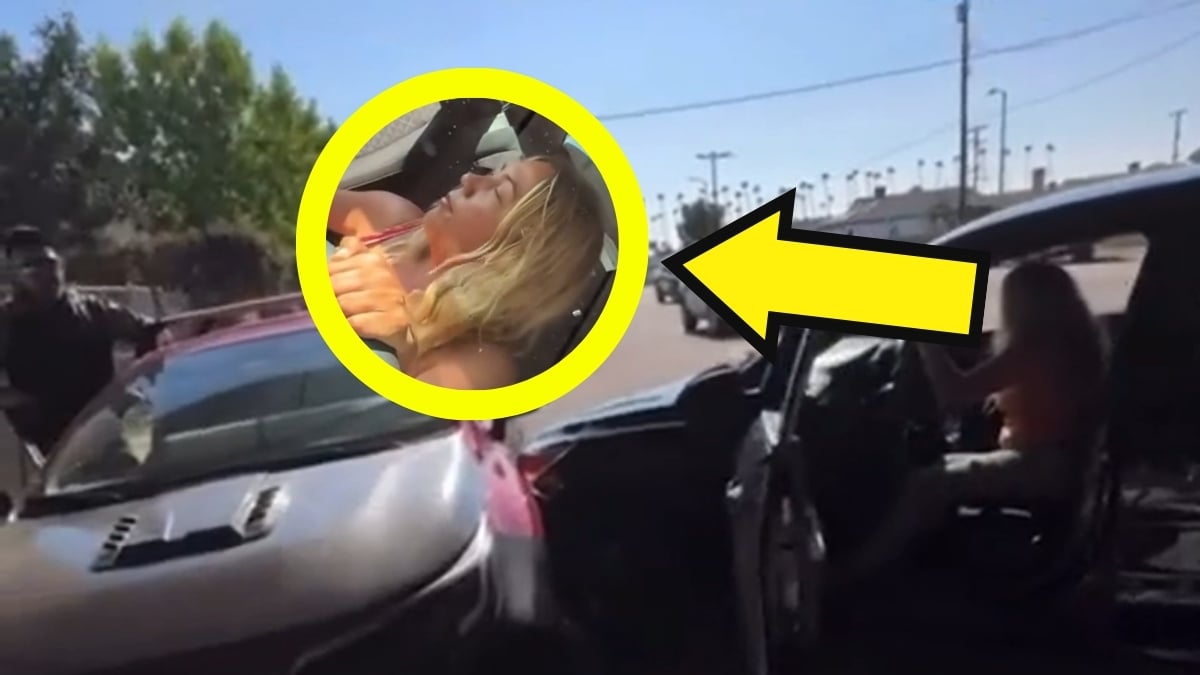 ‘High As a Kite,’ California Woman Has Zero Response To Her Car Crash