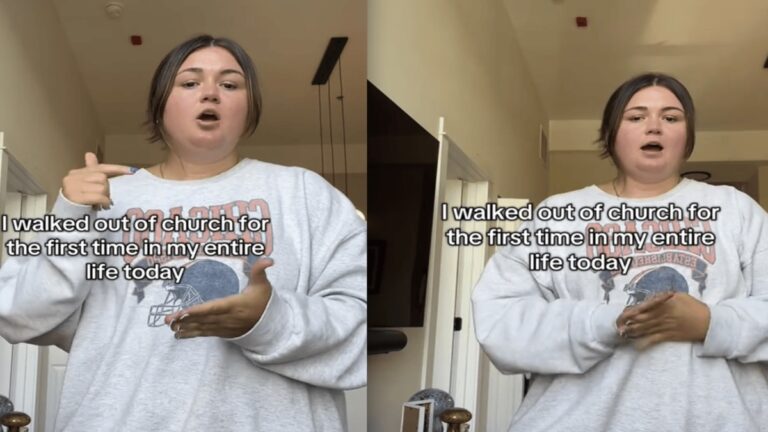 Illinois Woman Walks Out of Church Over Money Talk, ‘This Just Did Not Sit Right with Me’ Illinois Woman Walks Out of Church Over Money Talk