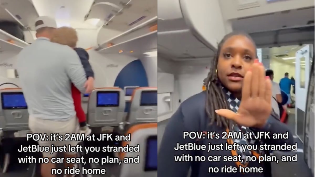 Mom Films Epic JetBlue Showdown at 2AM in New York JFK Airport: “Girl, Take Your Goofy Azz On Somewhere”