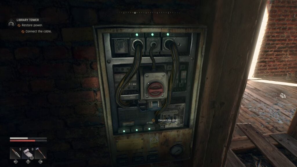 Dying Light Library Tower Energy Box