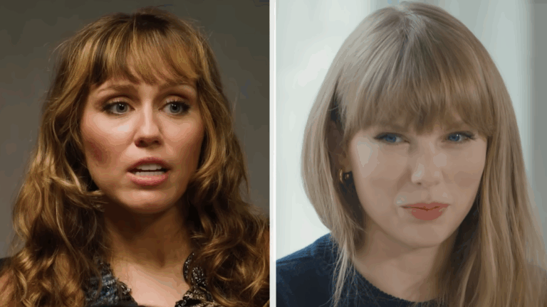 Miley Cyrus Shades Taylor Swift for Stealing Her ‘Showgirl Aesthetic’: ‘It’s Just Childish’ Miley Cyrus Shades Taylor Swift for Stealing Her 'Showgirl Aesthetic'