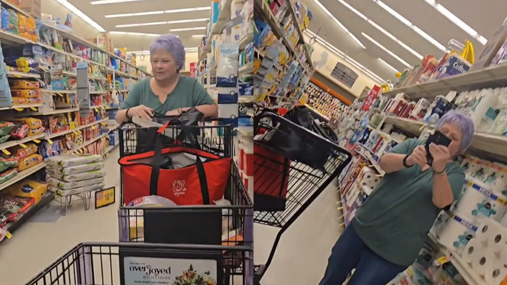 Move or Else New Jersey Woman Slams Cart Into TikToker in Shocking Clash: ‘Hits Your Cart Then Screams for Help?’ Move or Else New Jersey Woman Slams Cart Into TikToker in Shocking Clash: ‘Hits Your Cart Then Screams for Help?’