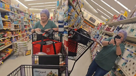 Move or Else New Jersey Woman Slams Cart Into TikToker in Shocking Clash: ‘Hits Your Cart Then Screams for Help?’