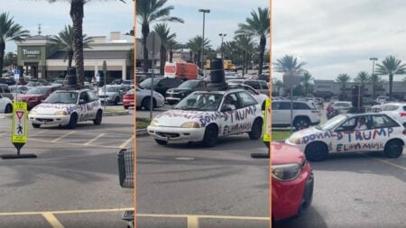 Obnoxious Florida Trump Supporter Drives and Plays Loud Music in Publix Parking Lot, 'Some People Shouldn't Be Allowed to Drive'