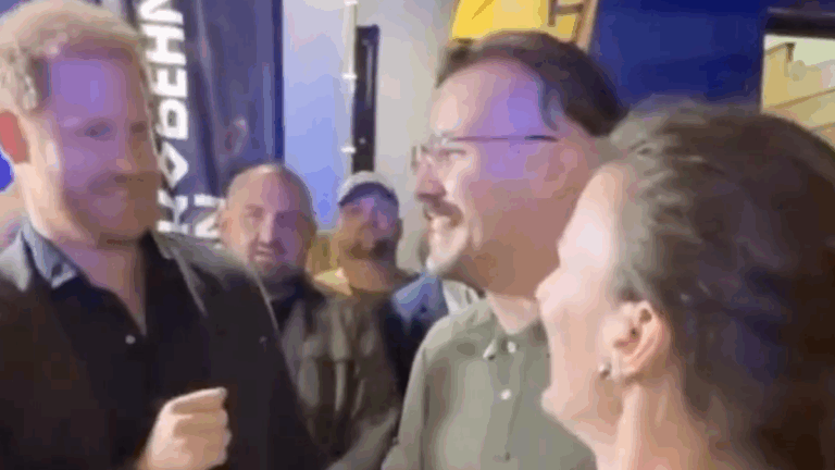 Prince Harry Makes 'Very Inappropriate Joke' to a Woman in Ukraine