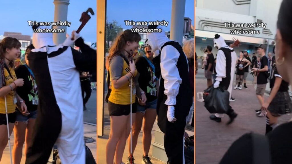 Scare Actor at Halloween Horror Nights Orlando Makes Terror Wholesome, ‘Art is Our Accessibility Horror Icon’ Scare Actor at Halloween Horror Nights Orlando Makes Terror Wholesome, 'Art is Our Accessibility Horror Icon'