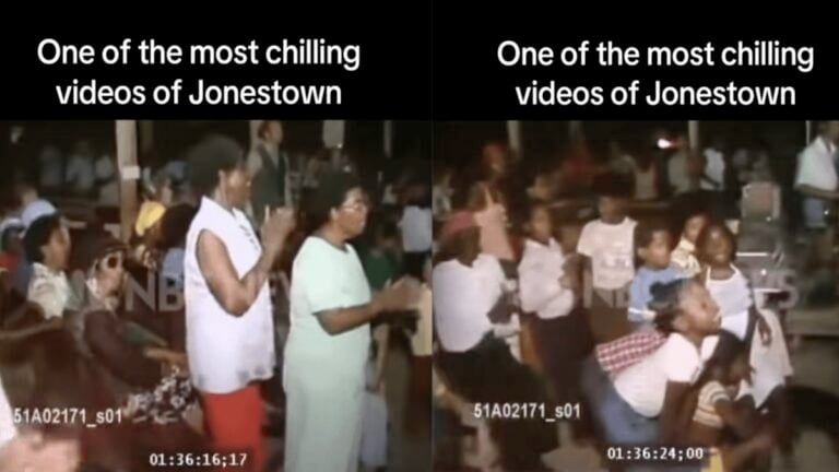 Tennessee Man Shows Footage of Jonestown Before Massacre, Internet is Shocked to Learn That Most of the Victims Were Black