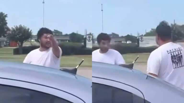 Texas Man Throws Epic Tantrum After Trash Thrown Back Into His Car: ‘Why Are They All Barefoot?’ Texas Man Throws Epic Tantrum After Trash Thrown Back Into His Car: ‘Why Are They All Barefoot?’