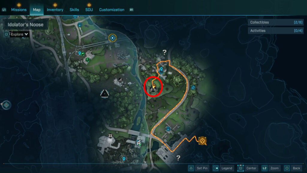 Borderlands 4 Vault of Inceptus Location