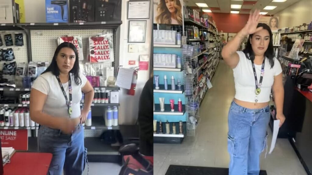 Disgusting California Employee Body Shames Customer Trying to Return a Product: ‘Body Shaming Is CRAZY to Me’ A picture of the California employee.