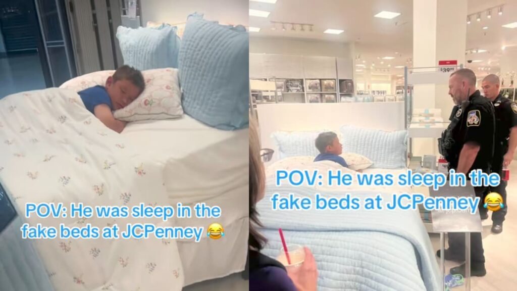 Police Called After Irresponsible Maryland Mother Leaves Son Sleeping in JCPenney Bed While She Shops: ‘This Is Literally Abandonment’ A picture of the Maryland kid.