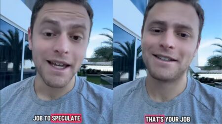 Aaron Parnas reporting on TikTok