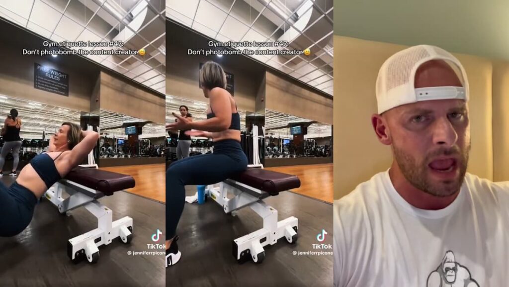 New Jersey Influencer Slammed For Raging at Gym-Goer for “Photobombing” Her TikTok: ‘Most Ridiculous Thing I Have Ever Heard’ New Jersey gym influencer fail