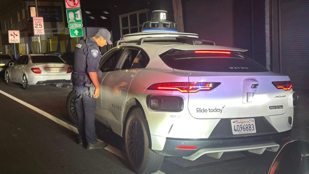 California Cops Pull Over Self-Driving Waymo in DUI Crackdown, ‘We are Being Leniant’ cop pulls over waymo