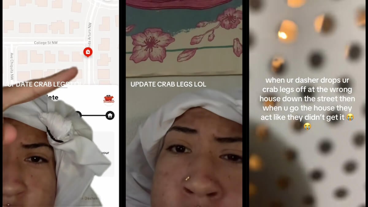 Albuquerque Woman Confronts Neighbors After DoorDash Driver Drops Off Her Crab Legs at the Wrong House: ‘The Fact They Have the Nerve to Call the Cops on YOU’