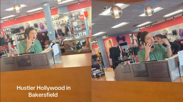 Screaming Match at Bakersfield Hustler Hollywood Leaves Shoppers Calling Manager Creepy and Rude: ‘That’s Crazy’
