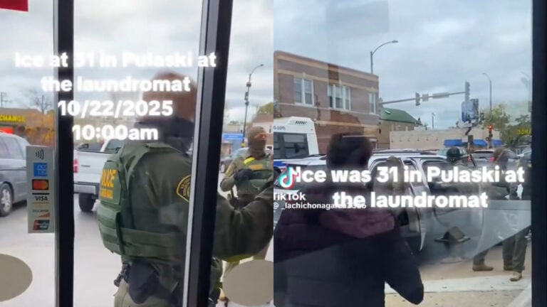 ICE Raid in Chicago Fails When Laundromat Owner Refuses Entry to Agents: ‘They Don’t Even Think They Need a Warrant’ ICE Raid in Chicago Fails When Laundromat Owner Refuses Entry to Agents: ‘They Don’t Even Think They Need a Warrant’