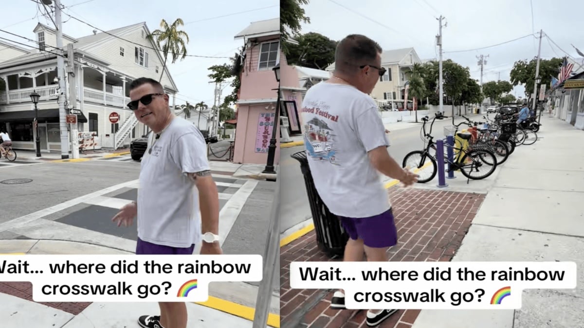 City of Key West, Florida Fights Back with Rainbow Bike Racks After Rainbow Crosswalk Painted Over, ‘Obviously the Priority is to Pay to Paint Over Sidewalks That Hurt People’s Feelings’ 