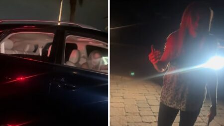 Drunk Woman in Florida