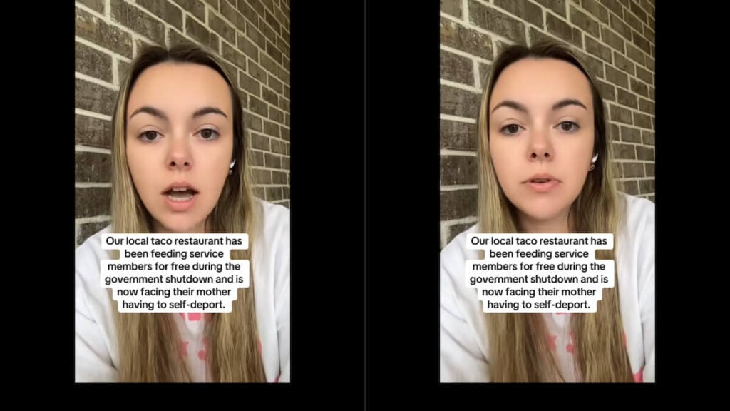 Florida Woman Calls Out Lawmakers After Restaurant Owner’s Mother Is Ordered to Self-Deport Despite Family’s Acts of Service to the Military: ‘Her Family Is Literally Feeding Service Members for Free’ Florida Restaurant Owner Mother Self Deport