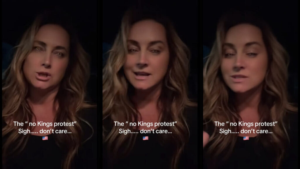 Florida Woman Shares Her Take on the ‘No Kings’ Protest: ‘They Are Throwing a 4-Year Temper Tantrum’ Florida Woman No Kings Protest Anti Trump