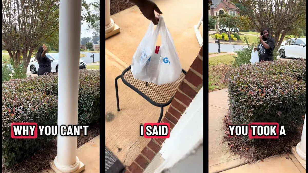 Georgia Woman Catches Delivery Driver Who Tried to Steal Her Order: ‘Why Do They Keep Stealing Food’