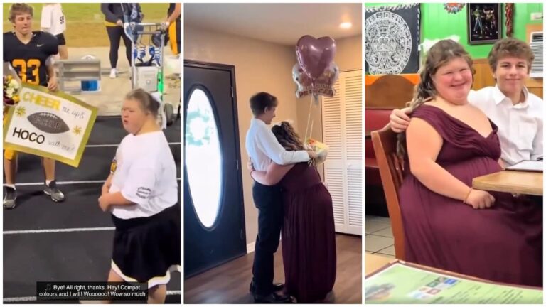 High School Dance Surprise: Texas Team Captain Invites Girl Who Had No Plans to Attend in Heartwarming Clip