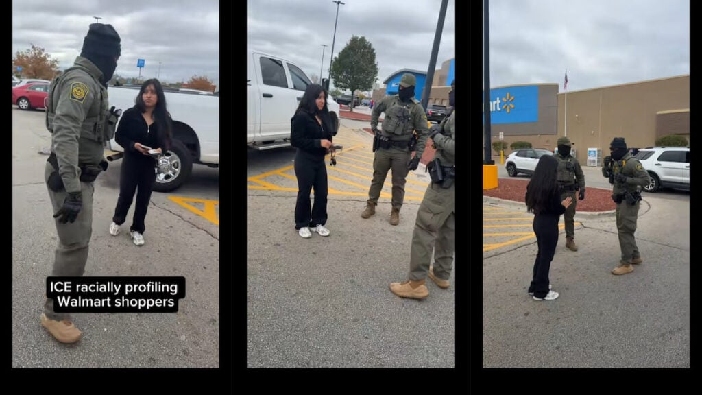 Woman Randomly Stopped by ICE Agents in Cicero Walmart Parking Lot, Netizens Say She Was Racially Profiled: ‘They’re Just Taking People Off the Streets’ Ice Agents Walmart Cicero Illinois