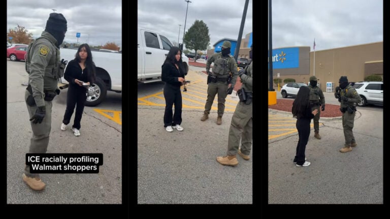 Ice Agents Walmart Cicero Illinois