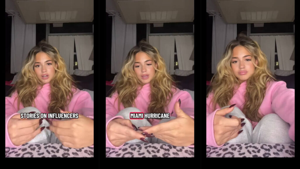 Miami College Student Cries After Thinking She Was Left Out of Local Newspaper Feature on Influencers, Receives Backlash on TikTok: ‘You’re So Out of Touch Gal’ Influencer Crying Over Miami Hurricane Feature