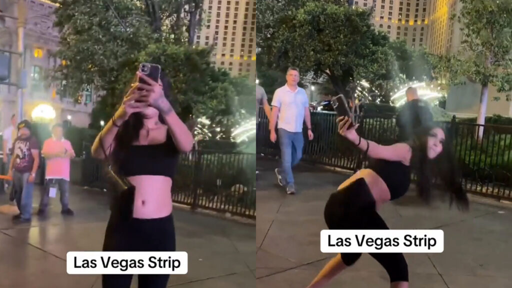 Unhinged Woman Harasses Showgirls Working on the Las Vegas Strip: ‘Yikes’