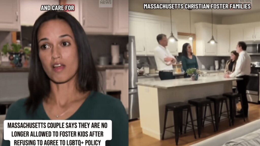 Massachusetts Couple Refuses to Agree to LGBTQ+ Policy, Lose Fostering License, ‘We Simply Can’t Agree to Go Against Our Christian Faith’ Massachusetts Couple Refuses to Agree to LGBTQ+ Policy, Lose Fostering License