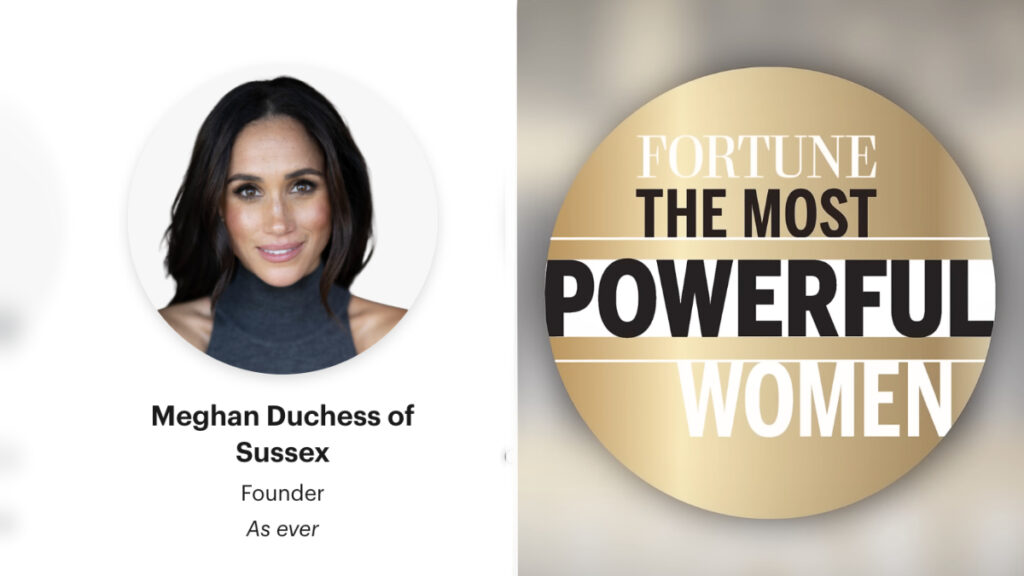 Meghan Markle 'Paid' to Speak in Washington DC as Fortune Most Powerful Women Speaker
