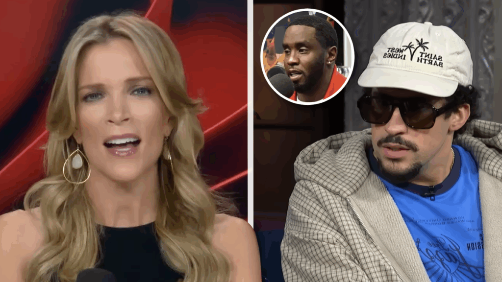 Megyn Kelly Compares Bad Bunny to Diddy as ‘An Active Middle Finger to MAGA’: ‘Conservatives Are Hypocritical Crybabies’ Megyn Kelly Compares Bad Bunny to Diddy as 'An Active Middle Finger to MAGA'