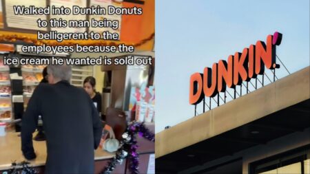 North Carolina Man Melts Down at Dunkin’ Donuts Because They Didn’t Have the Ice Cream He Wanted: ‘Watch Your Mouth’ North Carolina man freaks out in a Dunkin Donuts