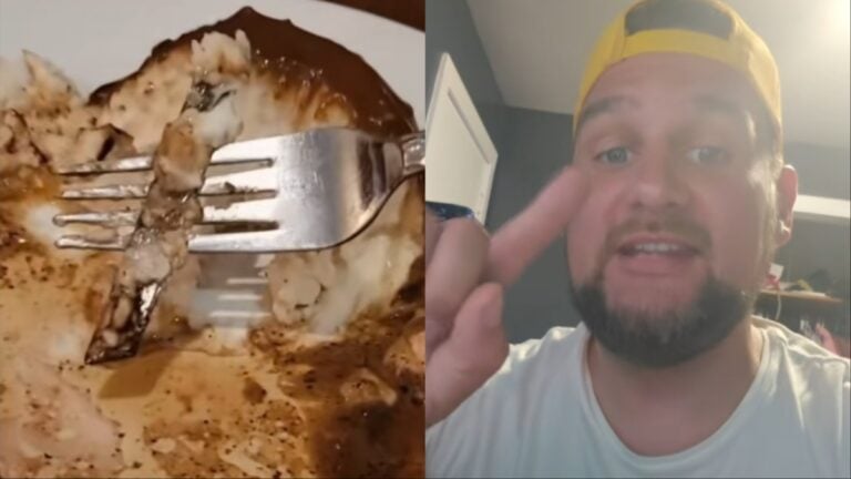 Oklahoma Couple find razor in meal