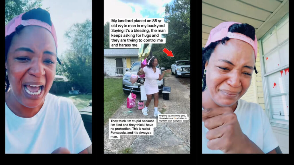 Pensacola Woman Says Landlord Moved 85-Year-Old Man Into Her Backyard Without Consent: ‘I Don’t Even Think That’s Legal’ Pensacola Woman Landlord Moved Old Man Backyard