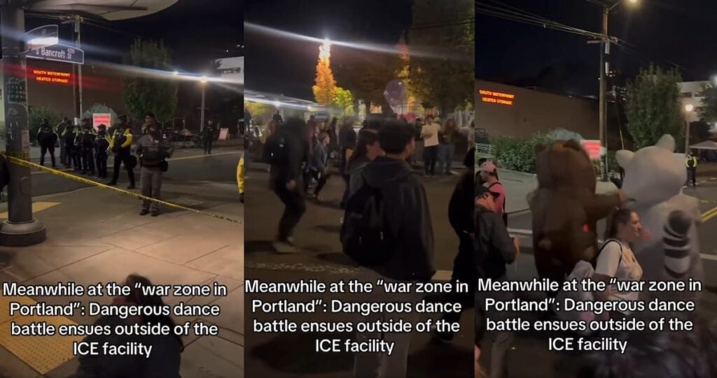 Portland Oregon Dance off with ICE