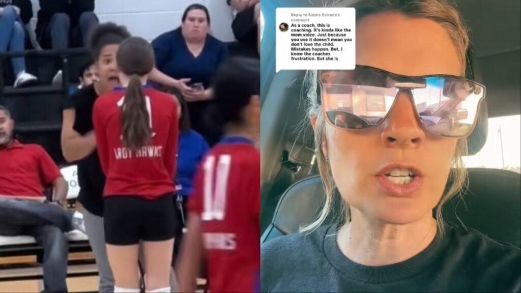 Texas Youth Volleyball Coach Screams at Player During On-Court ‘Crash Out’: ‘Freaking Out on Middle Schoolers Is Not It’ Texas youth volleyball coach crashes out on young girl mid game