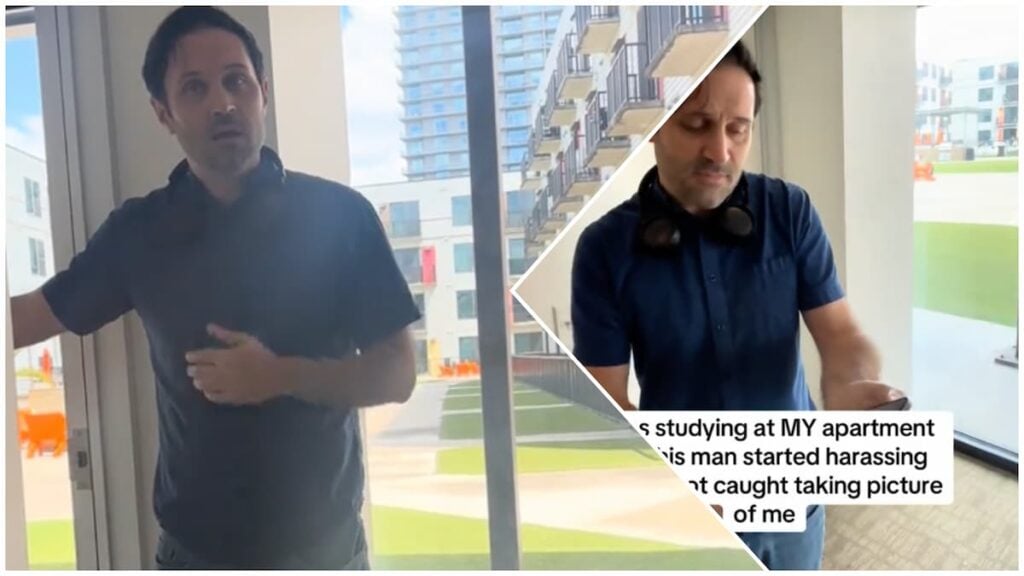 Texas Man Confronted for Secretly Taking Pictures of Student in His Apartment Complex, Breaks Down in Tears