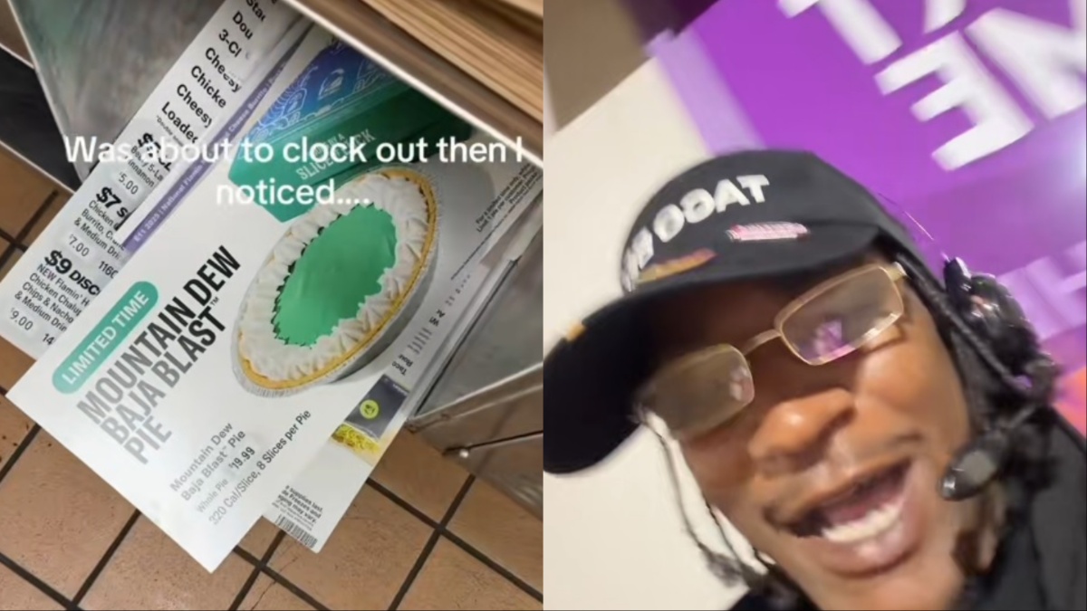 Texas Taco Bell Worker Finds a Huge Surprise While Ending His Shift: ‘Prepare Yourself’