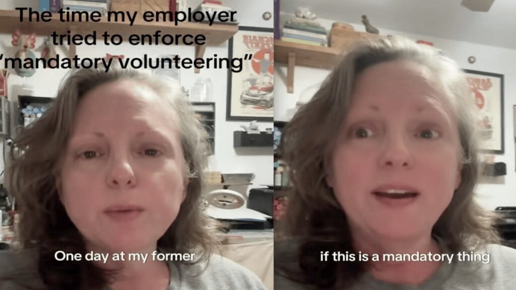 Virginia Woman Explains How Her Previous Employer Tried Enforcing Mandatory Volunteering, ‘One of My Jobs Calls This Volun-Told’ Virginia Woman Explains How Her Previous Employer Tried Enforcing Mandatory Volunteering