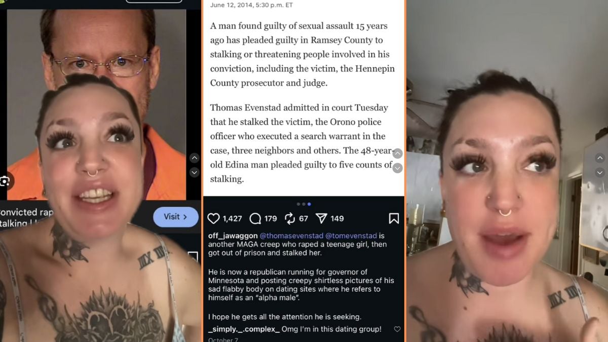 Woman Warns Others About Predator Running for Governor of Minnesota: ‘Being Mean to Men Should Be an Olympic Sport’