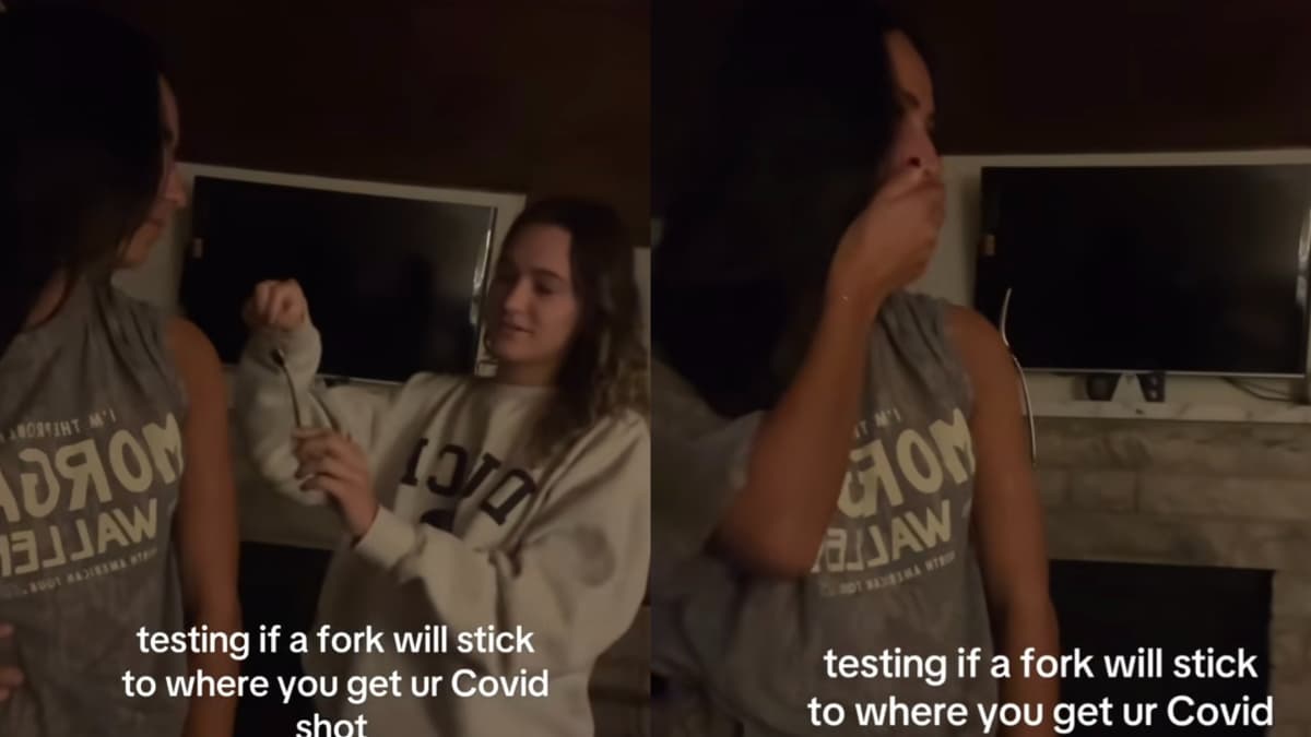 Pennsylvania Woman Shocked After Fork Sticks to Her Arm Where She Got COVID Shot: ‘Luckily I Didn’t Get The Mystery Shot’