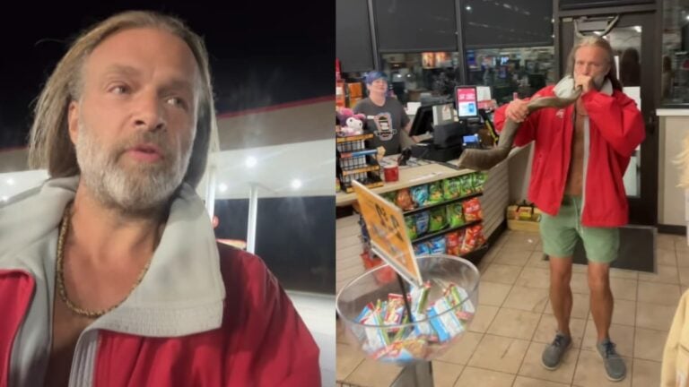 Bizarre Tennessee Man’s Words to a Stranger and His Aura Make People Believe That He Is a Real Angel: ‘Bro Ran Into an Angel’ A picture of the Tennessee man.